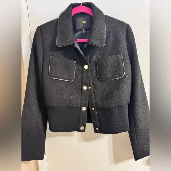 Maje Blopaille Jacket - Picture 3 of 8